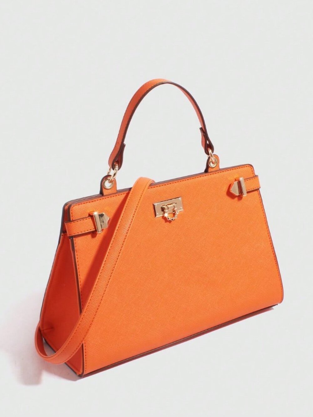 Orange Elegant Women's Purse - Picture 3 of 6